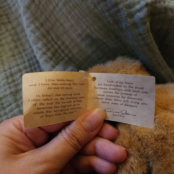 Teddy bear made by russ - Picture 8 of 8